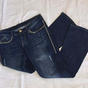 Women's Rock & Republic Jeans Sz 8 Kasandra Studs